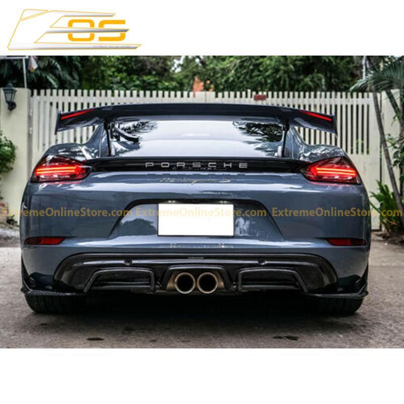 2017-19 Porsche 718 Cayman & Boxster Rear Spoiler | GT4 Performance Package