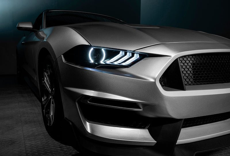 Oracle Lighting 18 - 23 Ford Mustang Dynamic ColorSHIFT LED Headlights - Black Series SEE WARRANTY - 4thto5thAutomotive