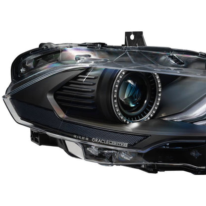 Oracle Lighting 18 - 23 Ford Mustang Dynamic ColorSHIFT LED Headlights - Black Series SEE WARRANTY - 4thto5thAutomotive