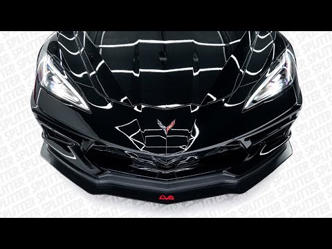 2020-2026 Chevrolet Corvette C8 Front Splitter - LVA