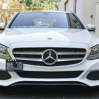 2015-Up Mercedes-Benz C-Class W205 Tow Hook License Plate Mount Bracket