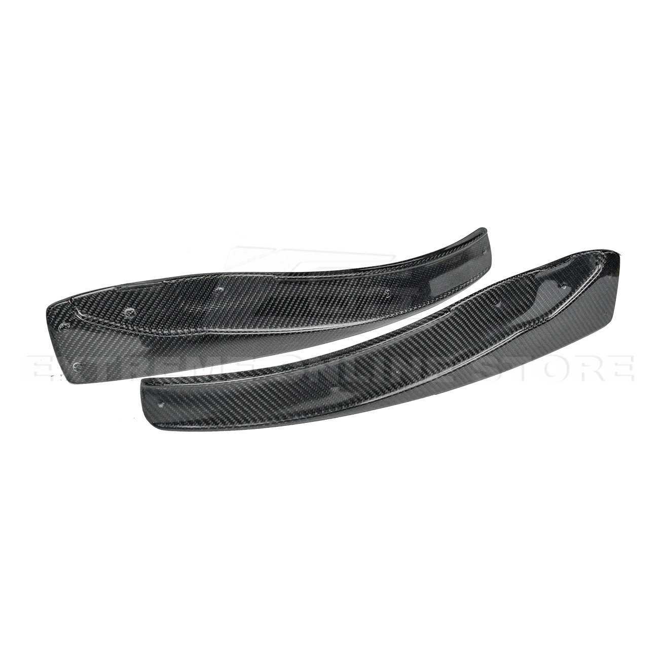Corvette C6 Grand Sport / Z06 Carbon Fiber Side Panels Mud Flaps