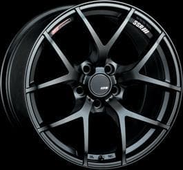 SSR GTV03 18x8.5" 5x114.3 40mm Offset Flat Black Wheel
