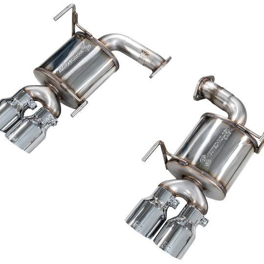 AWE Touring Edition Axleback Exhaust (Chrome Silver Tips) - 2022-2025 Subaru WRX (VB)