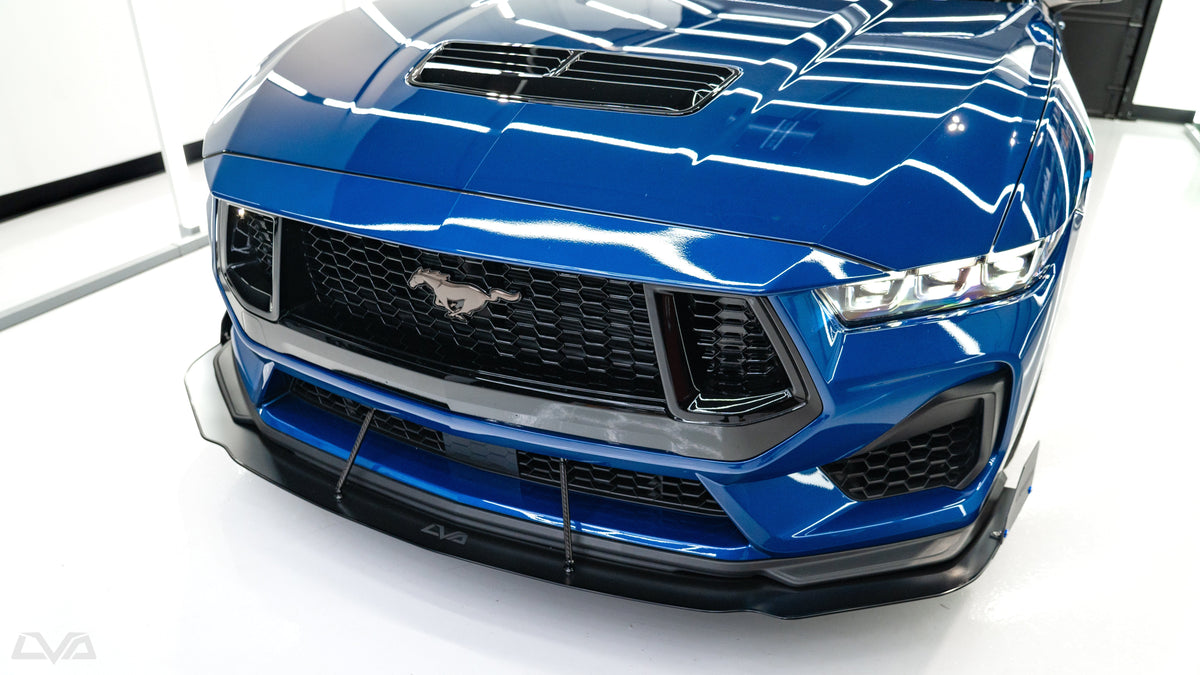 2024-2026 Ford Mustang S650 V.1 Front Splitter - LVA