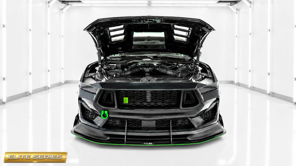 2024-2026 Ford Mustang S650 RTR Elite Series 2pc Front Splitter - LVA — LVA photo 1