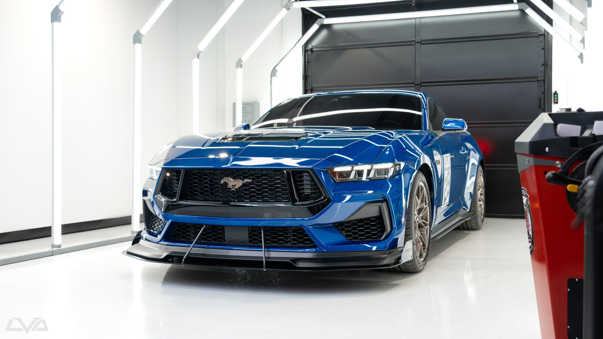 2024-2026 Ford Mustang S650 RTR Elite Series 2pc Front Splitter - LVA — LVA photo 3