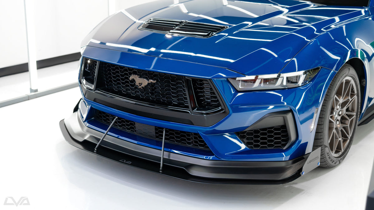 2024-2026 Ford Mustang S650 RTR Elite Series 2pc Front Splitter - LVA