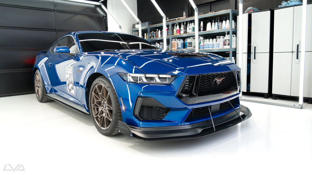 2024-2026 Ford Mustang S650 RTR Elite Series 2pc Front Splitter - LVA — LVA photo 5