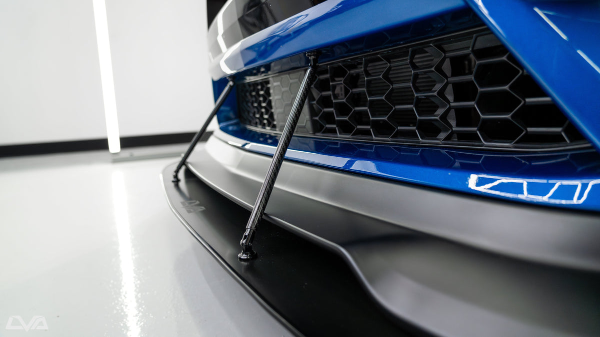 2024-2026 Ford Mustang S650 RTR Elite Series 2pc Front Splitter - LVA — LVA photo 6