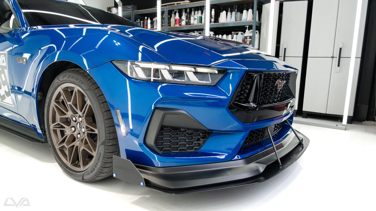 2024-2026 Ford Mustang S650 RTR Elite Series 2pc Front Splitter - LVA — LVA photo 7