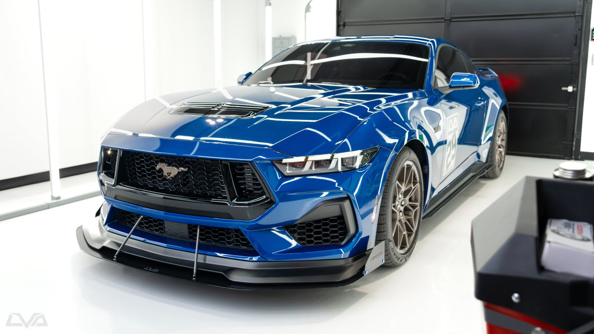 2024-2026 Ford Mustang S650 RTR Elite Series 2pc Front Splitter - LVA — LVA photo 11