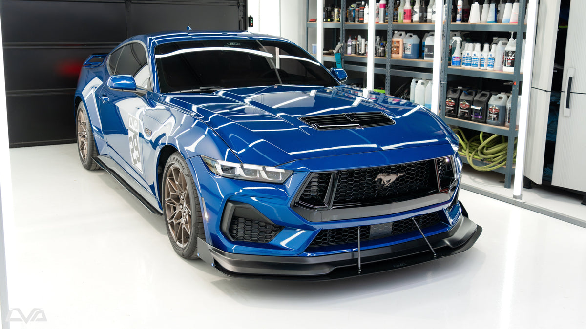 2024-2026 Ford Mustang S650 RTR Elite Series 2pc Front Splitter - LVA — LVA photo 15