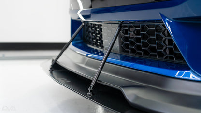 2024-2026 Ford Mustang S650 RTR Elite Series 2pc Front Splitter - LVA — LVA photo 17