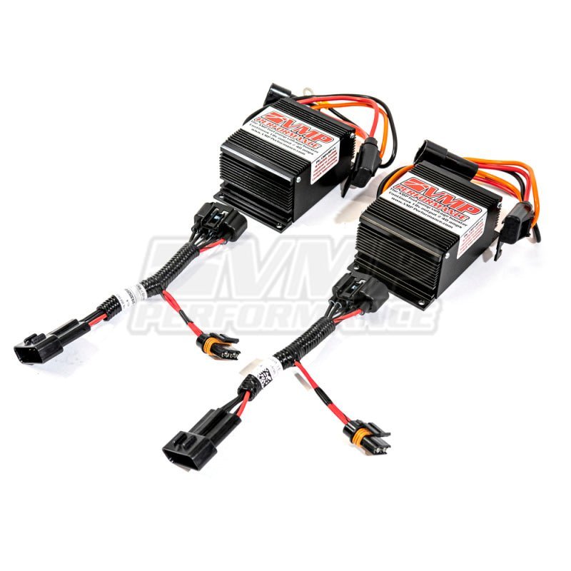 VMP Performance 07 - 10 Ford Shelby GT500 Dual Plug and Play Fuel Pump Voltage Booster - 4thto5thAutomotive