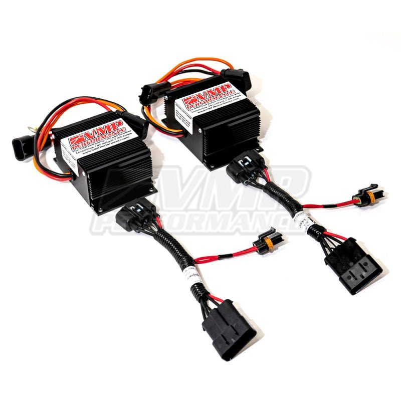 VMP Performance 07 - 10 Ford Shelby GT500 Dual Plug and Play Fuel Pump Voltage Booster - 4thto5thAutomotive