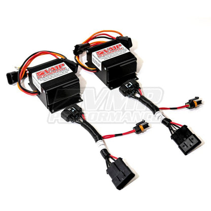 VMP Performance 07 - 10 Ford Shelby GT500 Dual Plug and Play Fuel Pump Voltage Booster - 4thto5thAutomotive