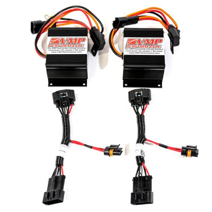 VMP Performance 07 - 10 Ford Shelby GT500 Dual Plug and Play Fuel Pump Voltage Booster - 4thto5thAutomotive