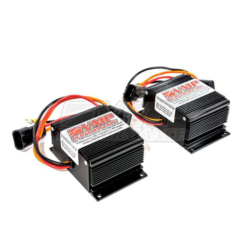 VMP Performance 07 - 10 Ford Shelby GT500 Dual Plug and Play Fuel Pump Voltage Booster - 4thto5thAutomotive