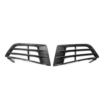 2016-19 Cadillac CTS-V DRY Carbon Fiber Front Accent Grill Insert