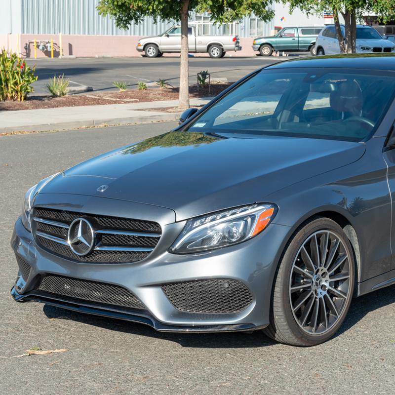 2015-18 Mercedes-Benz C-Class W205 AMG Carbon Fiber Front Splitter Lip