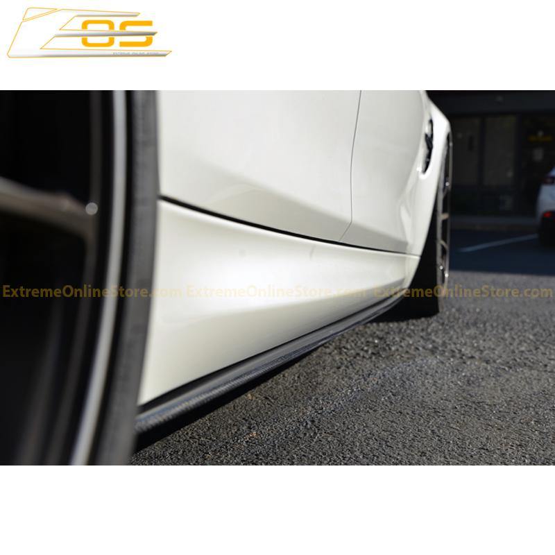 2014-20 BMW F80 M3 Carbon Fiber Front Splitter & Side Skirts