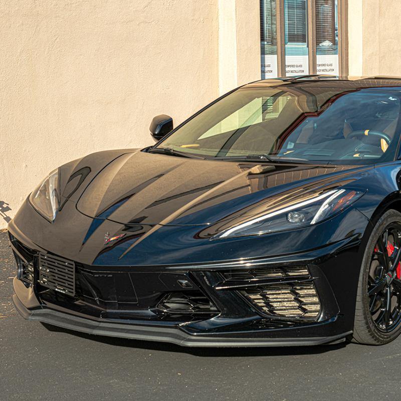 2020-Up Corvette C8 Tow Hook License Plate Adaptor