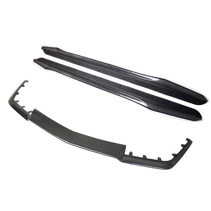 2009-15 Cadillac CTS-V Carbon Fiber Front Splitter & Side Skirts