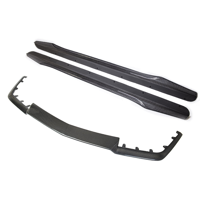 2009-15 Cadillac CTS-V Carbon Fiber Front Splitter & Side Skirts
