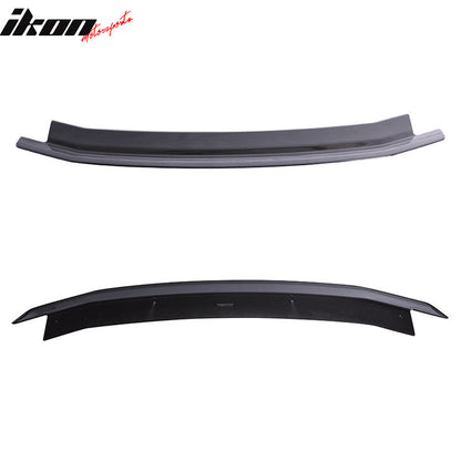 Fits 10-14 Ford Mustang Rear Window Louver Matte + Trunk Spoiler