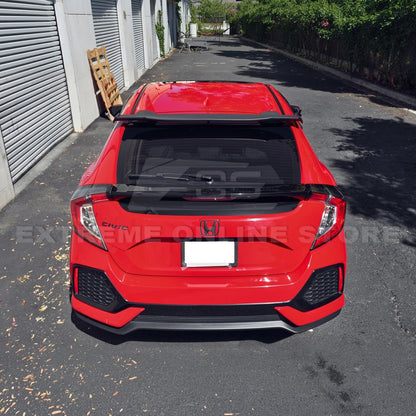 2016-21 Honda Civic Hatchback Spoon Style Rear Roof Spoiler Kit