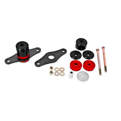 BMR 15-17 S550 Ford Mustang Motor Mount Kit (Polyurethane) - Black Anodized