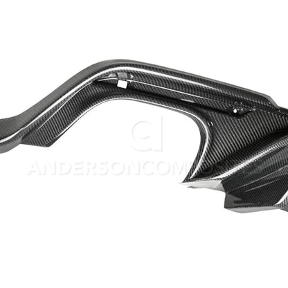 Anderson Composites 2018 Ford Mustang GT Type-OE Carbon FIber Quad Tip Rear Diffuser