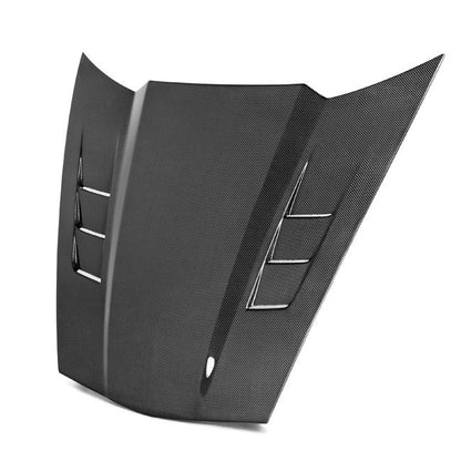 Anderson Composites 2005 - 2013 CHEVROLET CORVETTE C6 TYPE-TS CARBON FIBER HEAT EXTRACTION HOOD