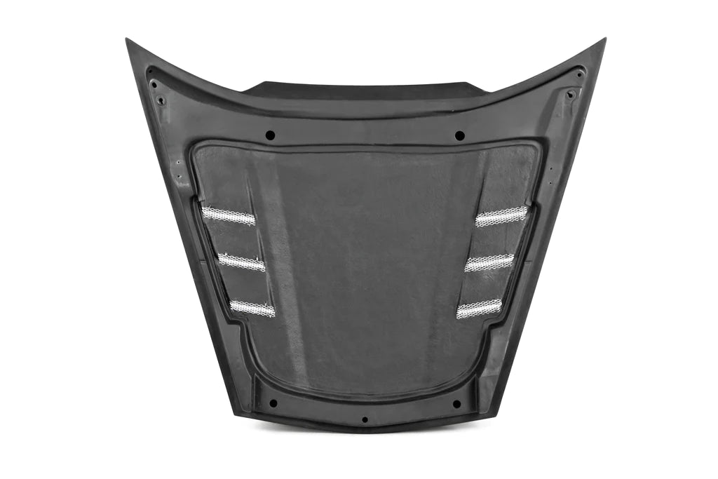 Anderson Composites 2005 - 2013 CHEVROLET CORVETTE C6 TYPE-TS CARBON FIBER HEAT EXTRACTION HOOD