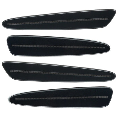 Oracle 05-13 Chevy Corvette C6 Concept Sidemarker Set - Ghosted - Carbon Flash Metallic