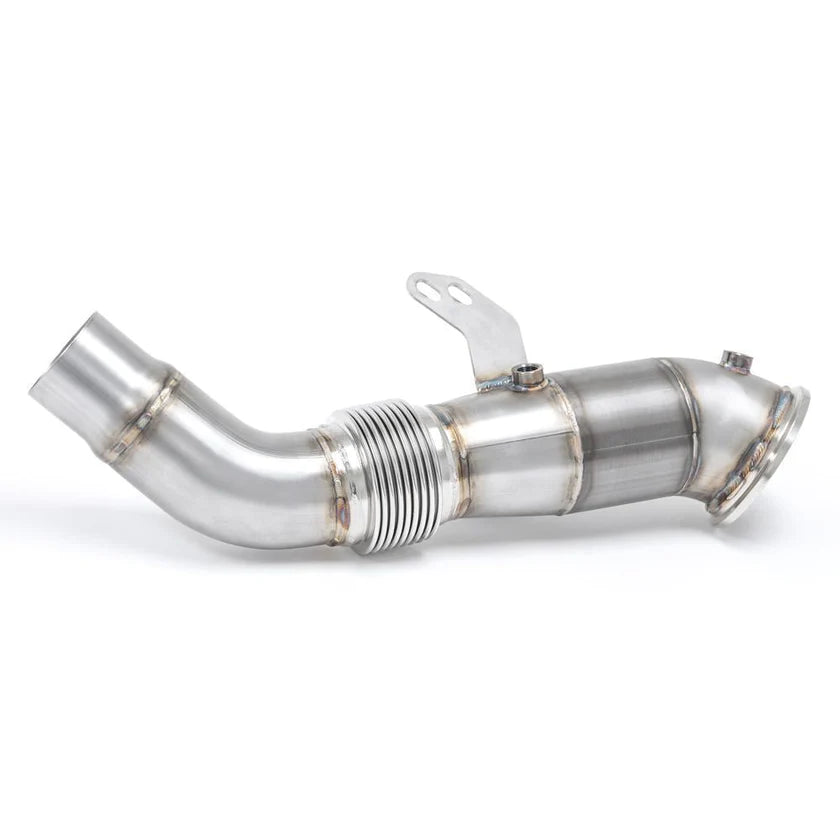 AMS Performance 2020+ Toyota Supra A90 Street Downpipe w/GESI Catalytic Converter